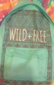A wild fire bluish back pack